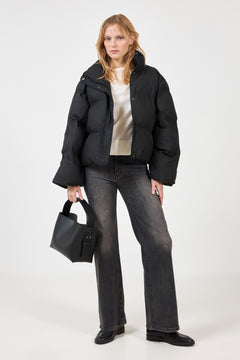 Rhea C Puffer Jacket - Black