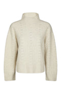 Neo Noir Anda Cable Knit Blouse - Ivory