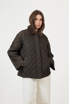 Iva Quilt Jacket - Khaki