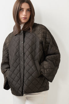 Iva Quilt Jacket - Khaki