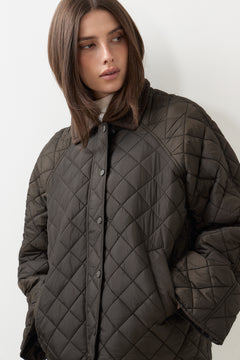 Iva Quilt Jacket - Khaki