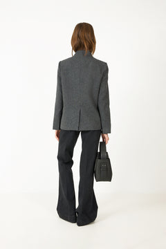 Nerine Structure Twill Blazer - Antracit
