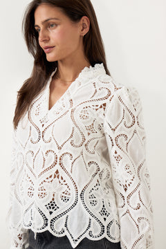 Amelia Blouse - White