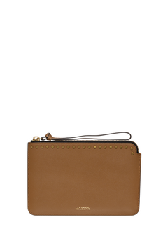 Flat Pouch Small Oskan - Cognac