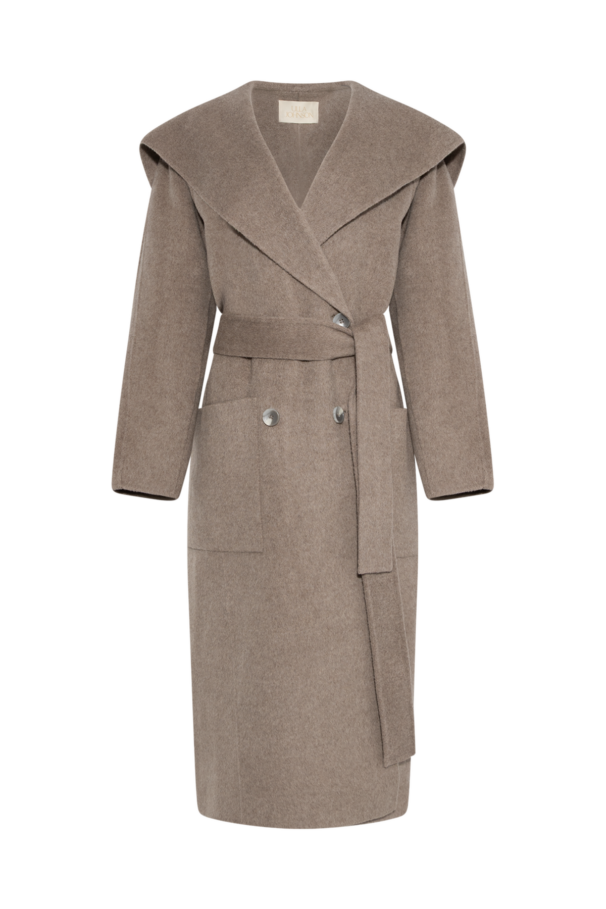 Rory Wool Coat - Dove Melange