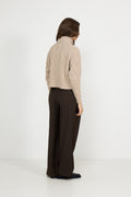5660 Cosima Zip - Champagne Beige
