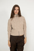 5660 Cosima Zip - Champagne Beige