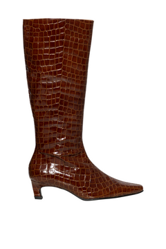 Gema Leather Boots - Alli Brown