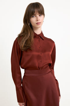 Paulineiw Shirt - Brandy Brown