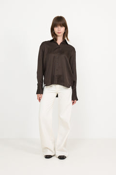 Paulineiw Shirt - Chocolate Brown