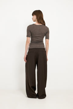 Fangiw T-Shirt - Brown Melange