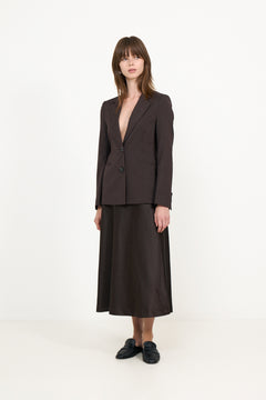 Zilkyiw Skirt - Chocolate Brown