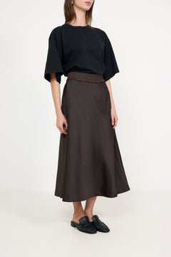 Zilkyiw Skirt - Chocolate Brown