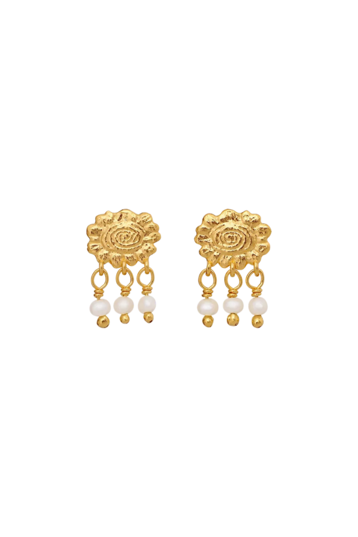Lena Earrings - Gold