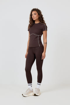 ShapeMe Tee - Mocca Brown
