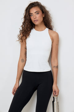 DoubleTrouble Bra Tank - Cream