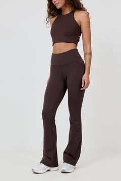 SnatchMe Flare Pant - Mocca Brown