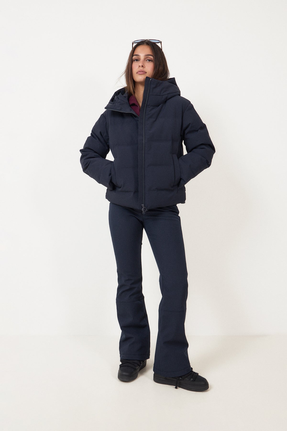 Aurora Ski Jacket Women - Navy Blue