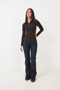 Voss Zipup Women - Brown