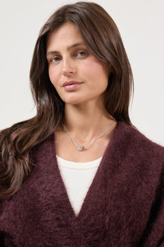 Sphere Double Pendant - Silver
