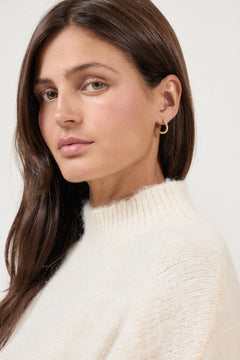 River Hoops Medium - Gold