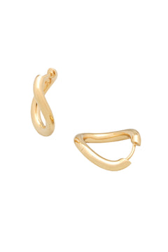 River Hoops Large - Gold