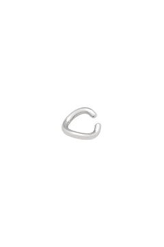 River Ear Cuff - Silver