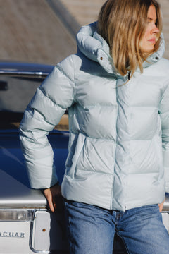 Angelika Down Jacket - Ice Blue