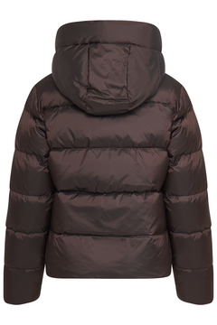 Angelika Down Jacket - Dark Brown