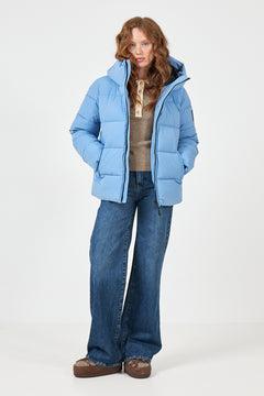 Maud Puffer Jacket - Blue