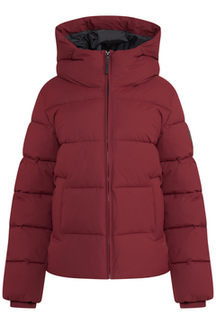 Maud Puffer Jacket - Bordeaux