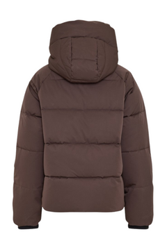 Pavine Down Short Jacket - Hot Fudge