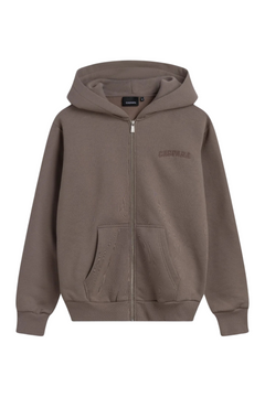 W. All-Star Zip Hoodie - Walnut