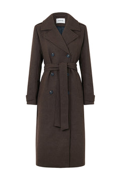 Shay Coat - Chocolate Chip Melange