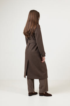 Shay Coat - Chocolate Chip Melange