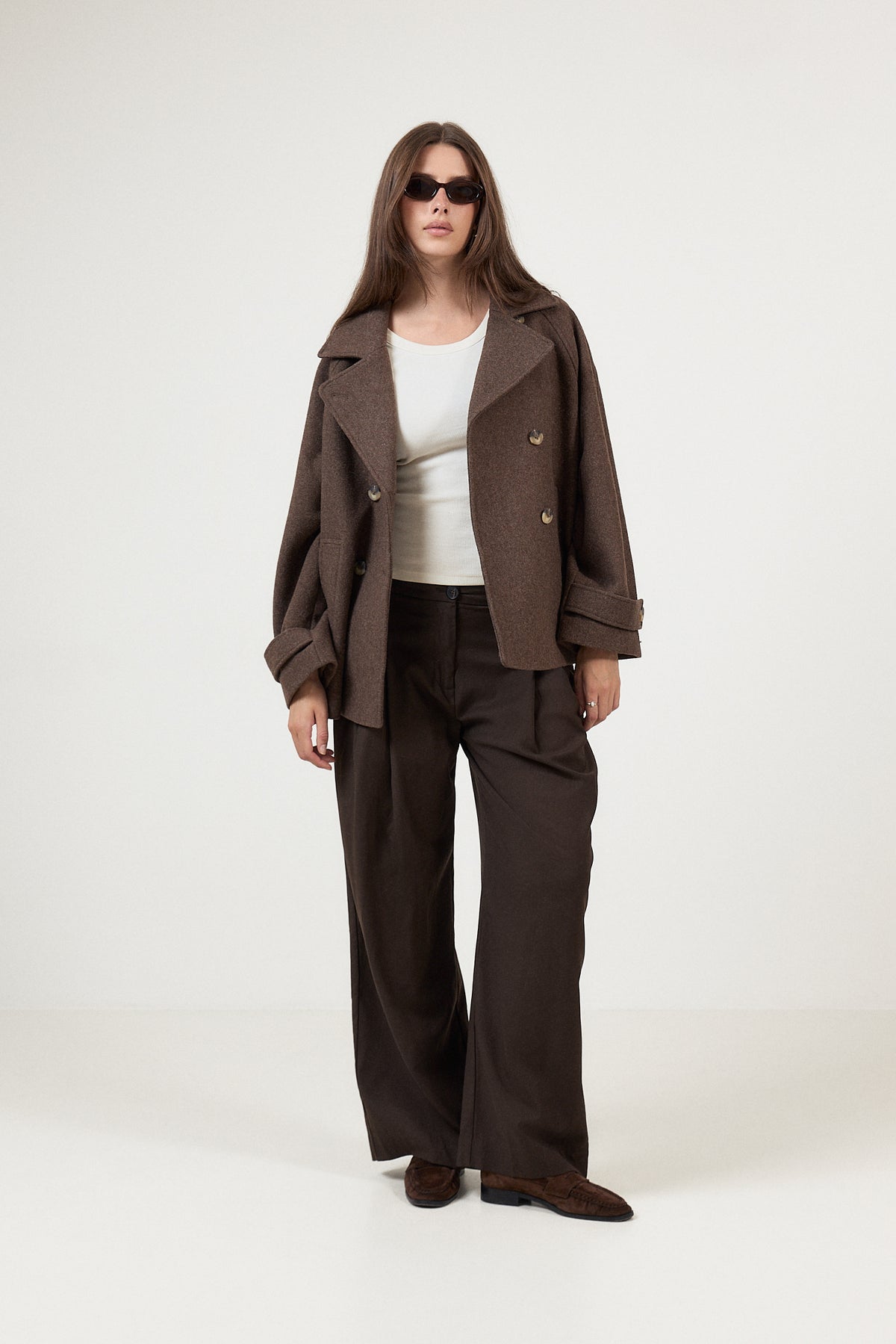 Concetta Jacket - Chocolate Chip Melange