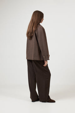 Concetta Jacket - Chocolate Chip Melange