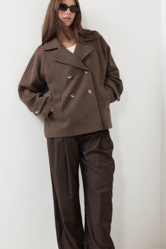 Concetta Jacket - Chocolate Chip Melange