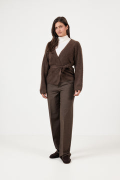 Boudica Cardigan - Mocha