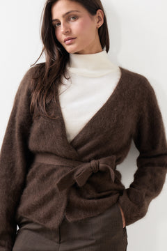 Boudica Cardigan - Mocha