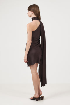 Zaha Dress - Black Coffee