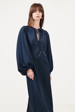 Rosalind Dress - Dark Sapphire