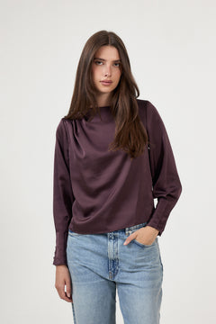 Kirstine Blouse - Plum Perfect