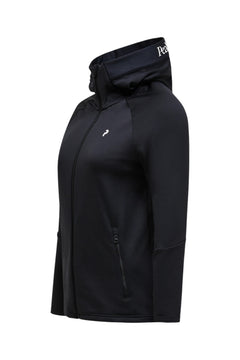 W Rider Essentials Zip Hood - Black Black