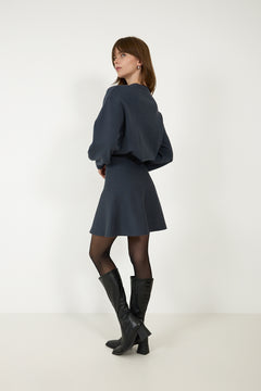 Mercy East Skirt - India Ink