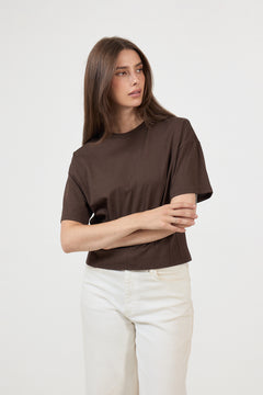 Kadance Tee - Hot Fudge