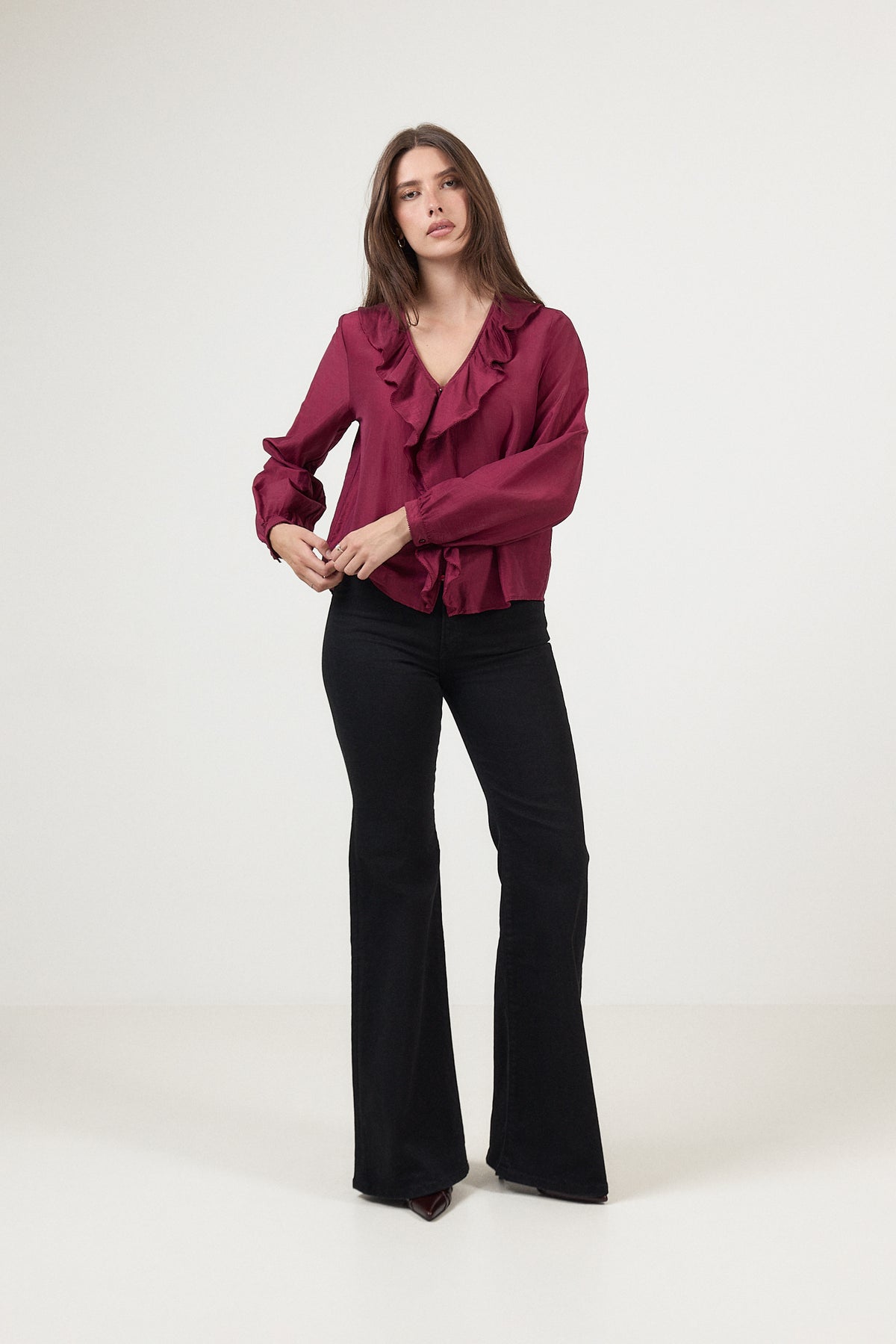 Isra Shirt - Rhododendron