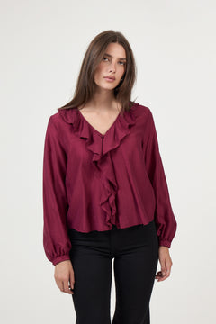 Isra Shirt - Rhododendron