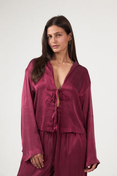 Shaelan Shirt - Rhododendron