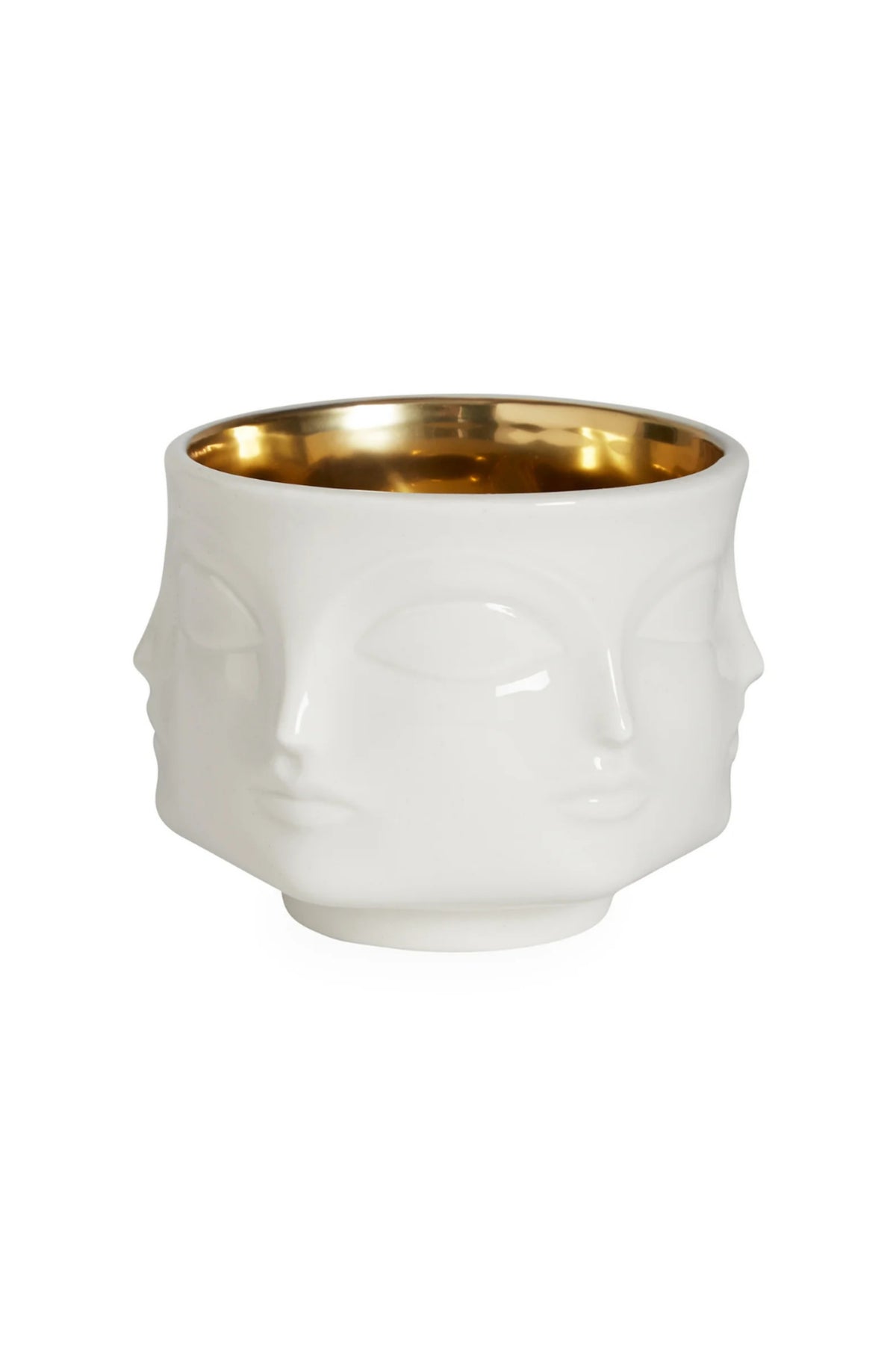 Muse Bowl - White/Gold